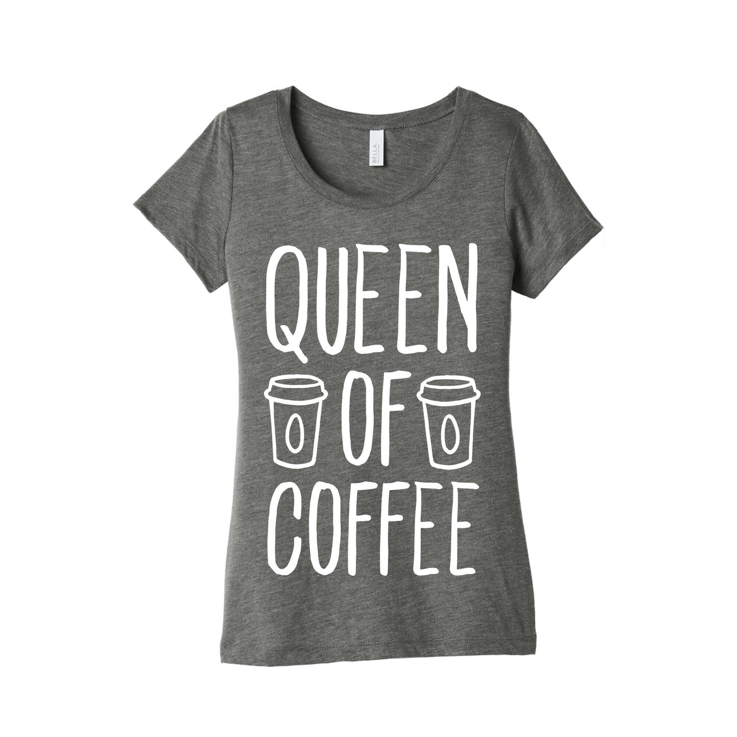 Queen of Coffee Women's Triblend Tee
