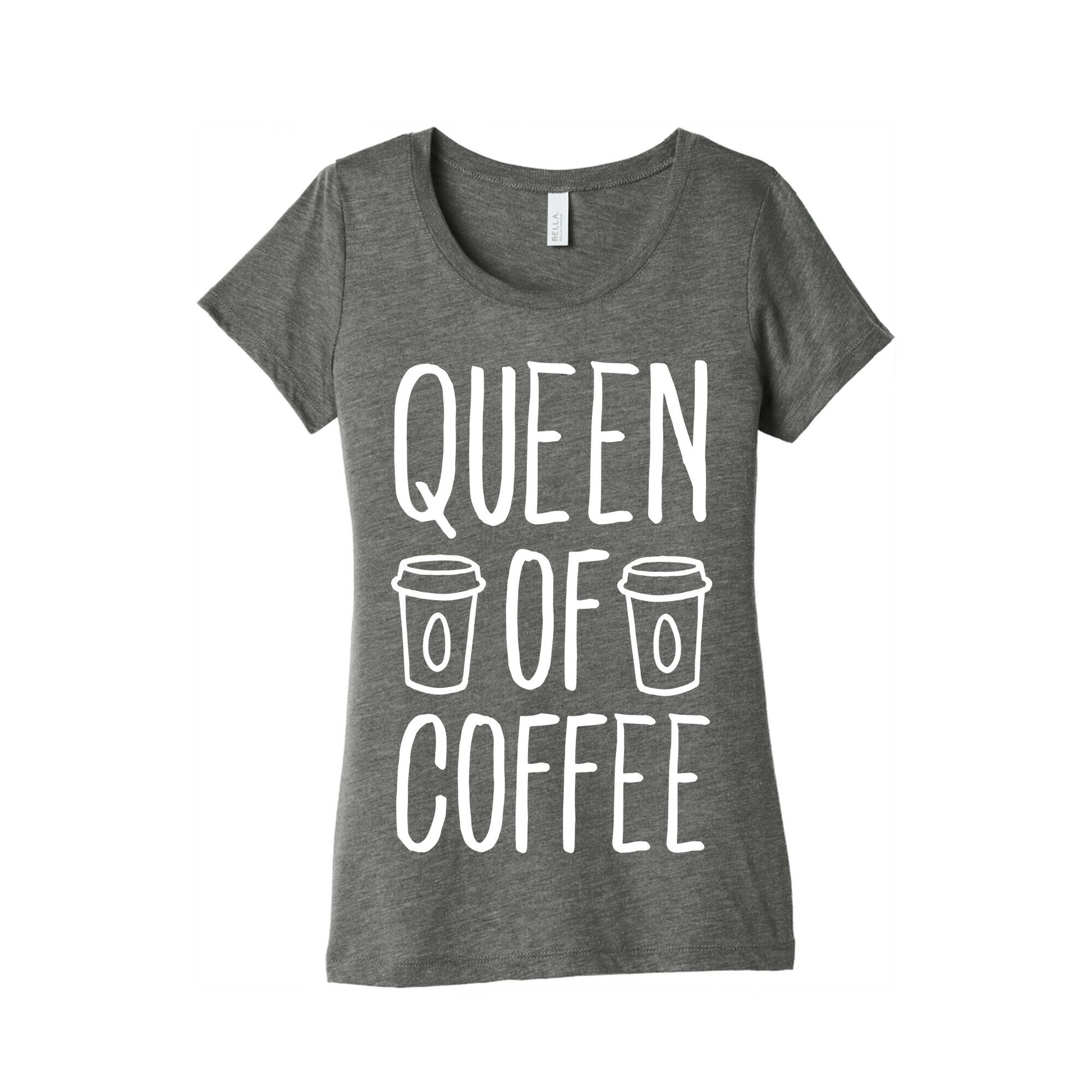 Queen of Coffee Women's Triblend Tee
