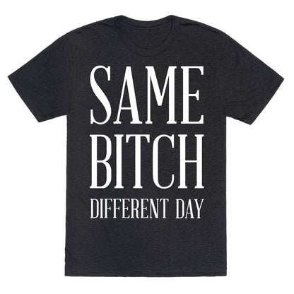 Same Bitch Different Day Unisex Triblend Tee