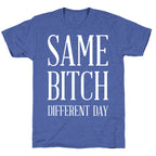 Same Bitch Different Day Unisex Triblend Tee