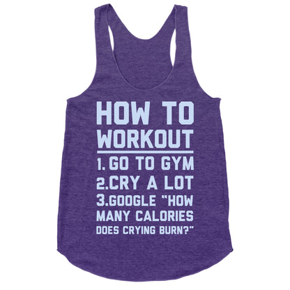 How To Workout Racerback Tank