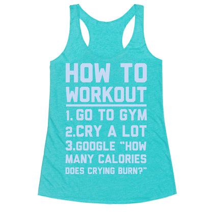 How To Workout Racerback Tank