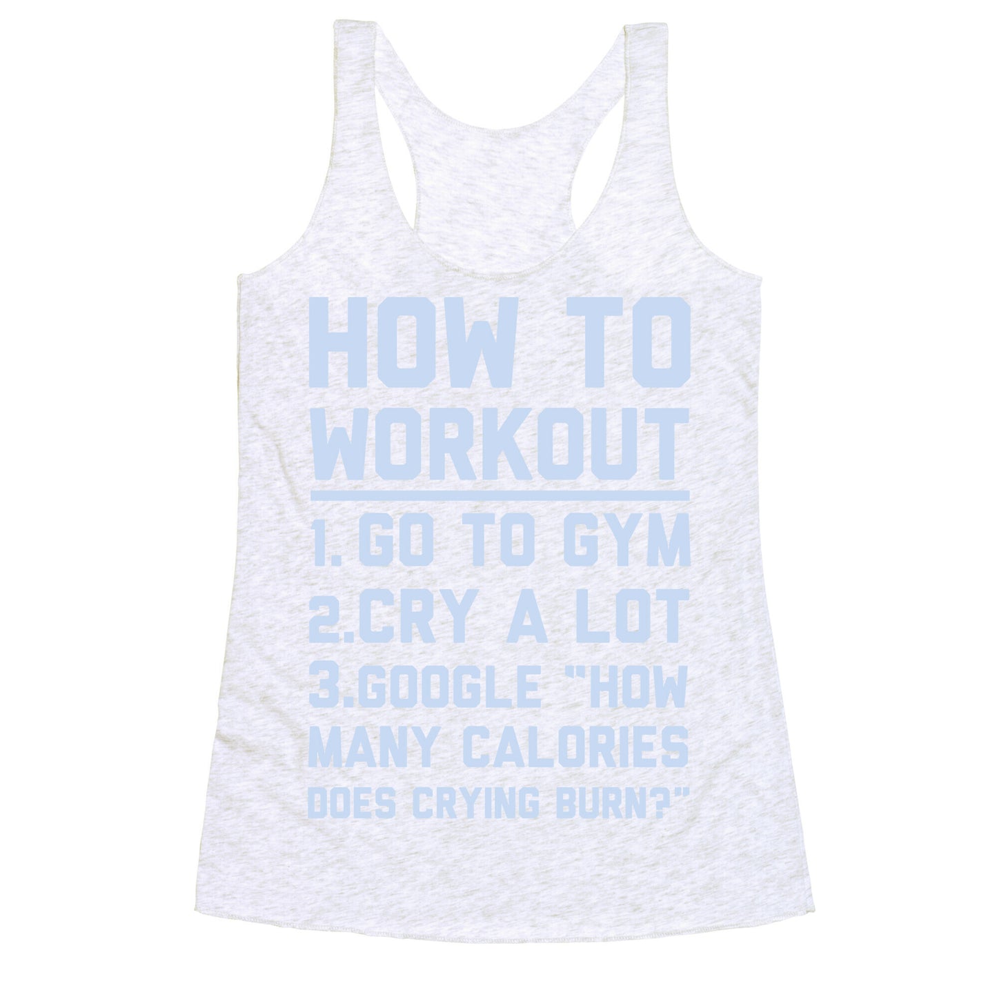 How To Workout Racerback Tank