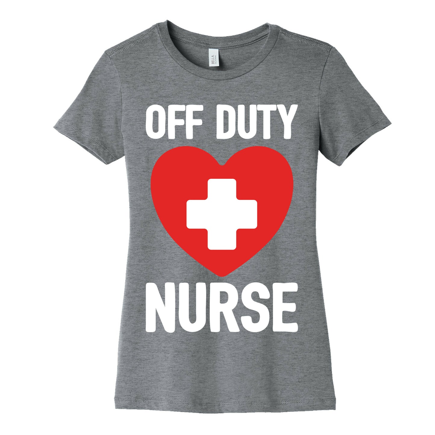 Off Duty Nurse Women's Cotton Tee