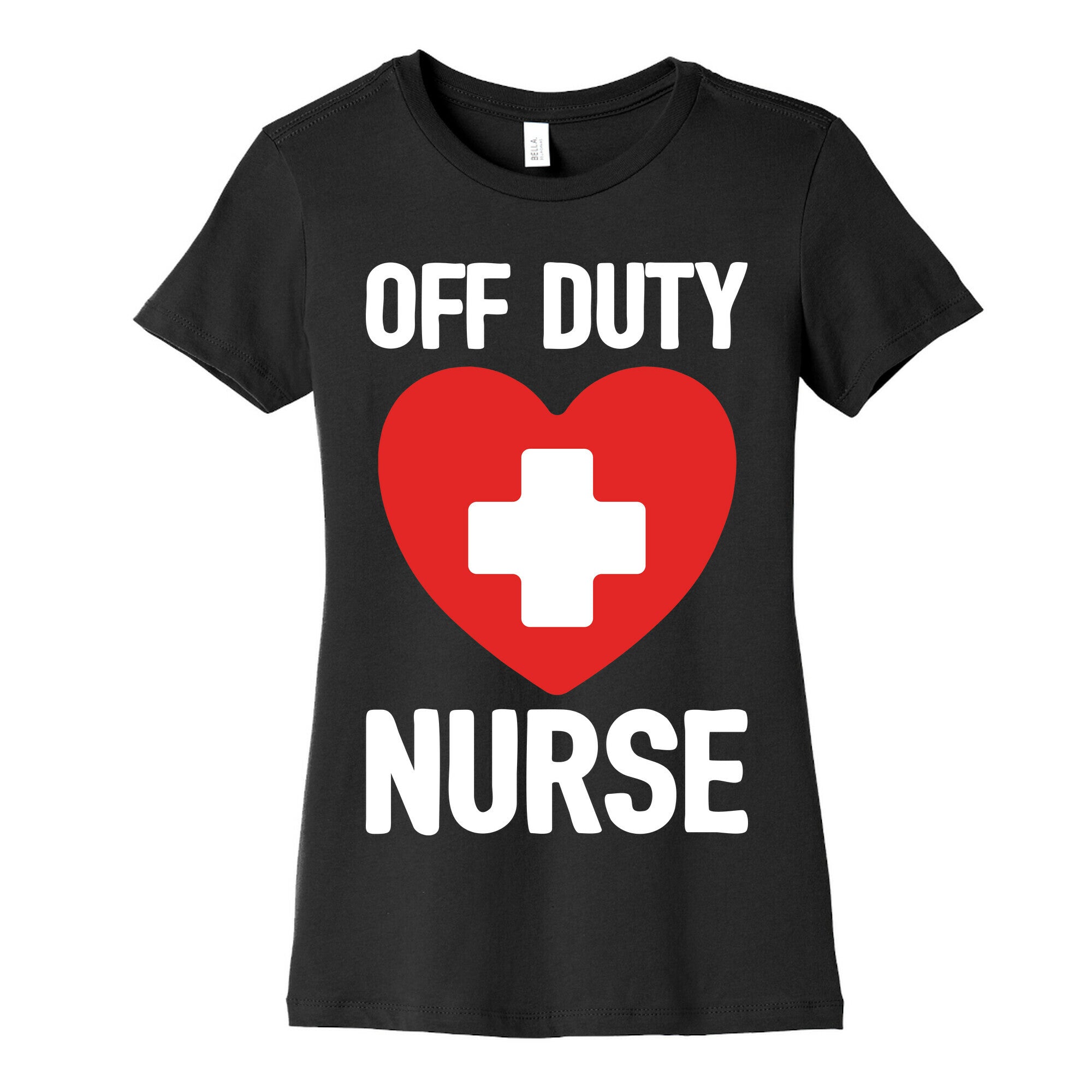 Off Duty Nurse Women's Cotton Tee