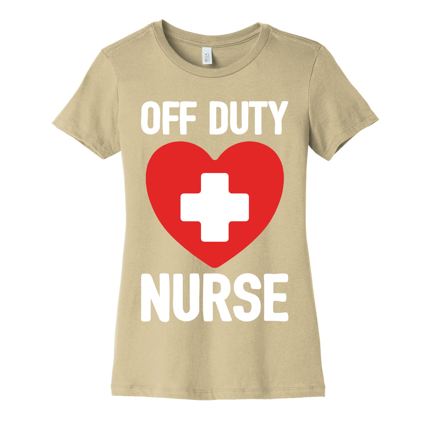 Off Duty Nurse Women's Cotton Tee