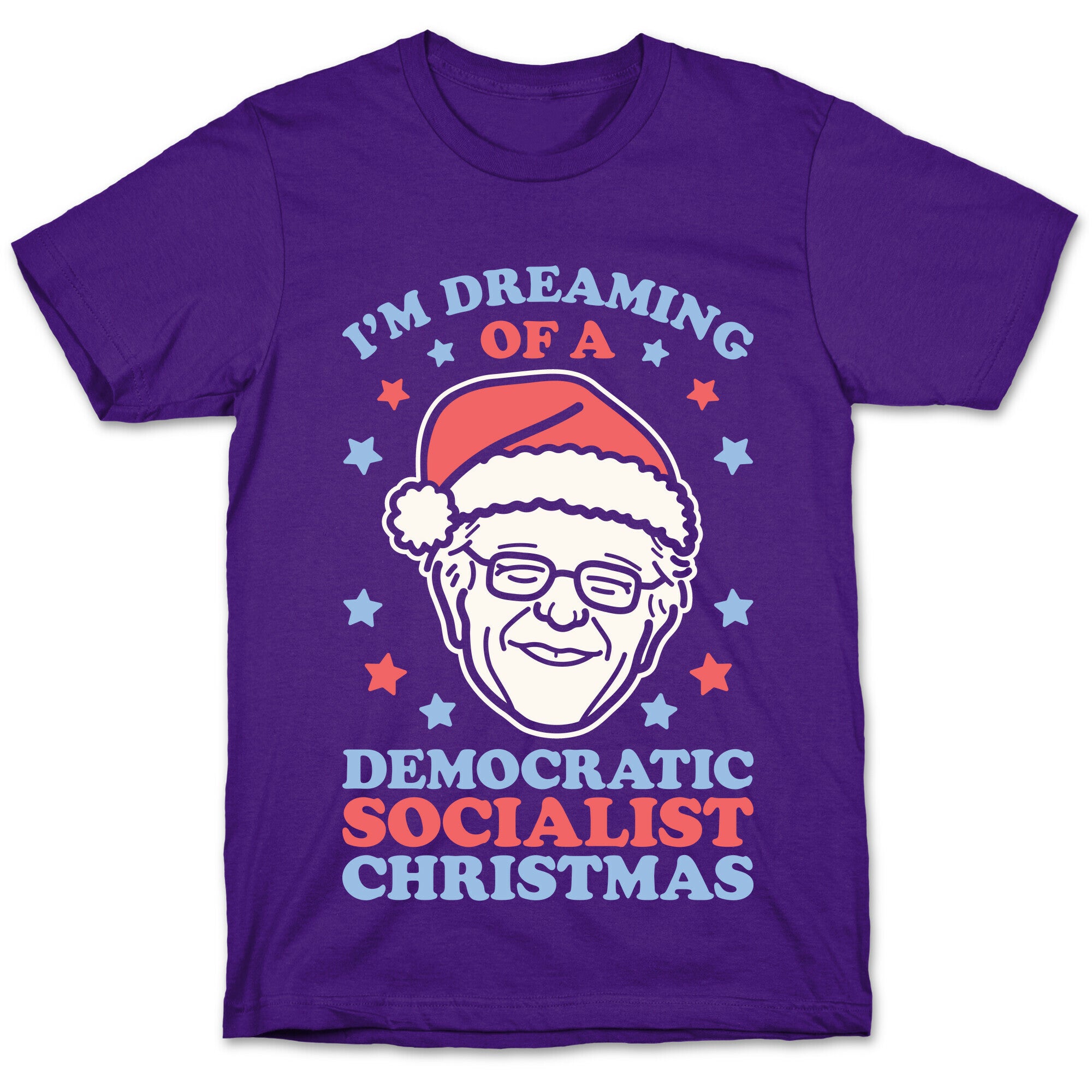 I'm Dreaming Of A Democratic Socialist Christmas T-Shirt