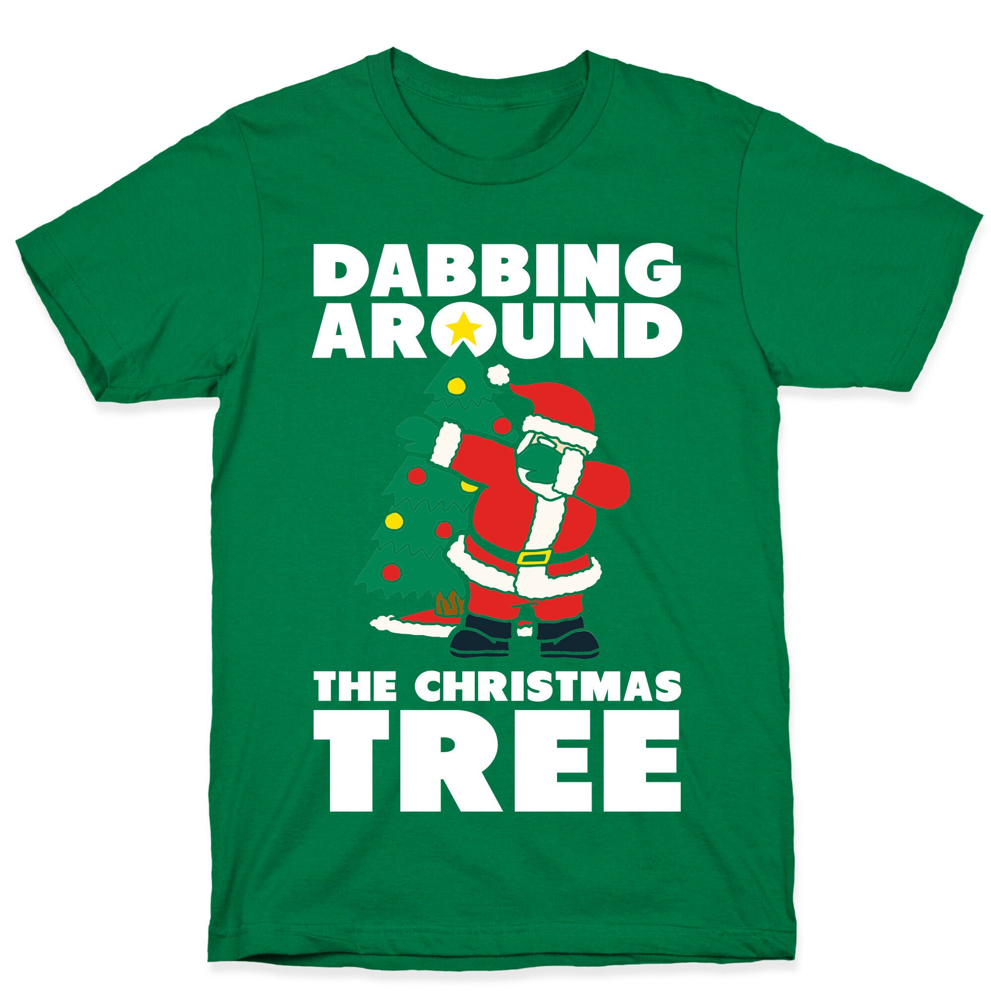 Dabbing Around The Christmas Tree T-Shirt