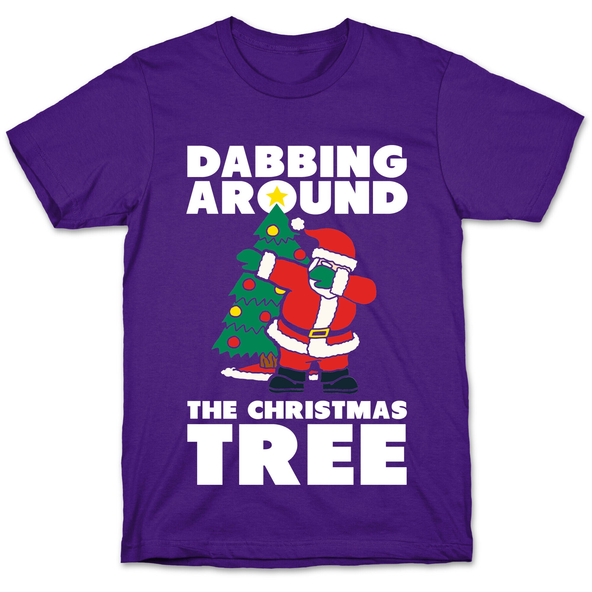 Dabbing Around The Christmas Tree T-Shirt