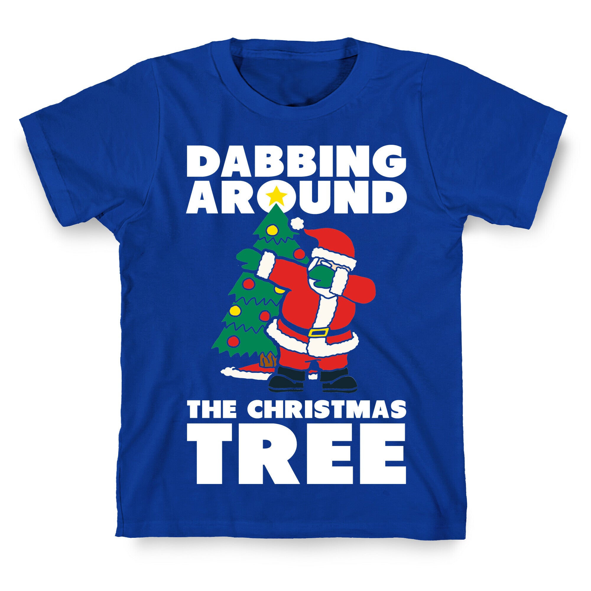 Dabbing Around The Christmas Tree T-Shirt