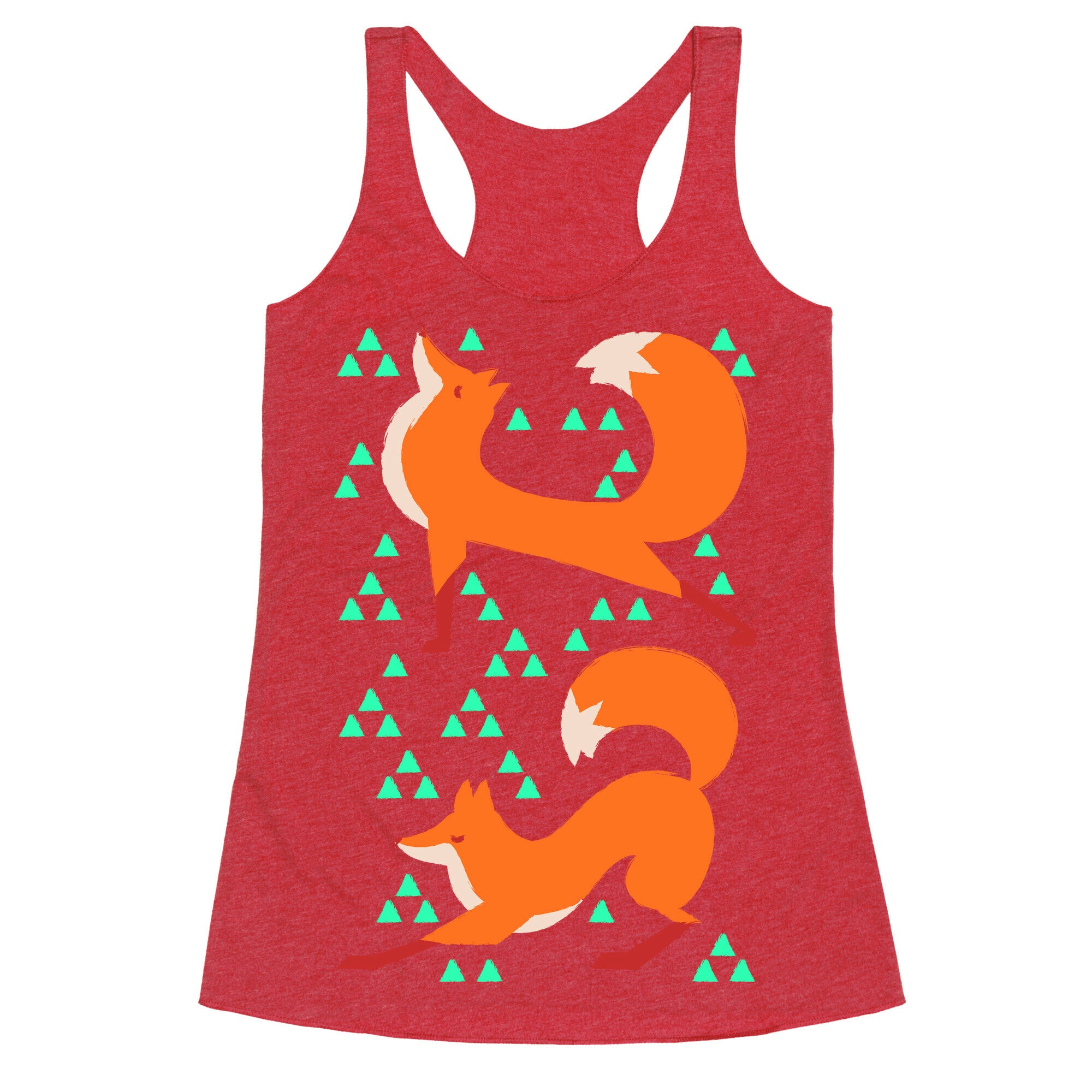 Fox Yoga Racerback Tank