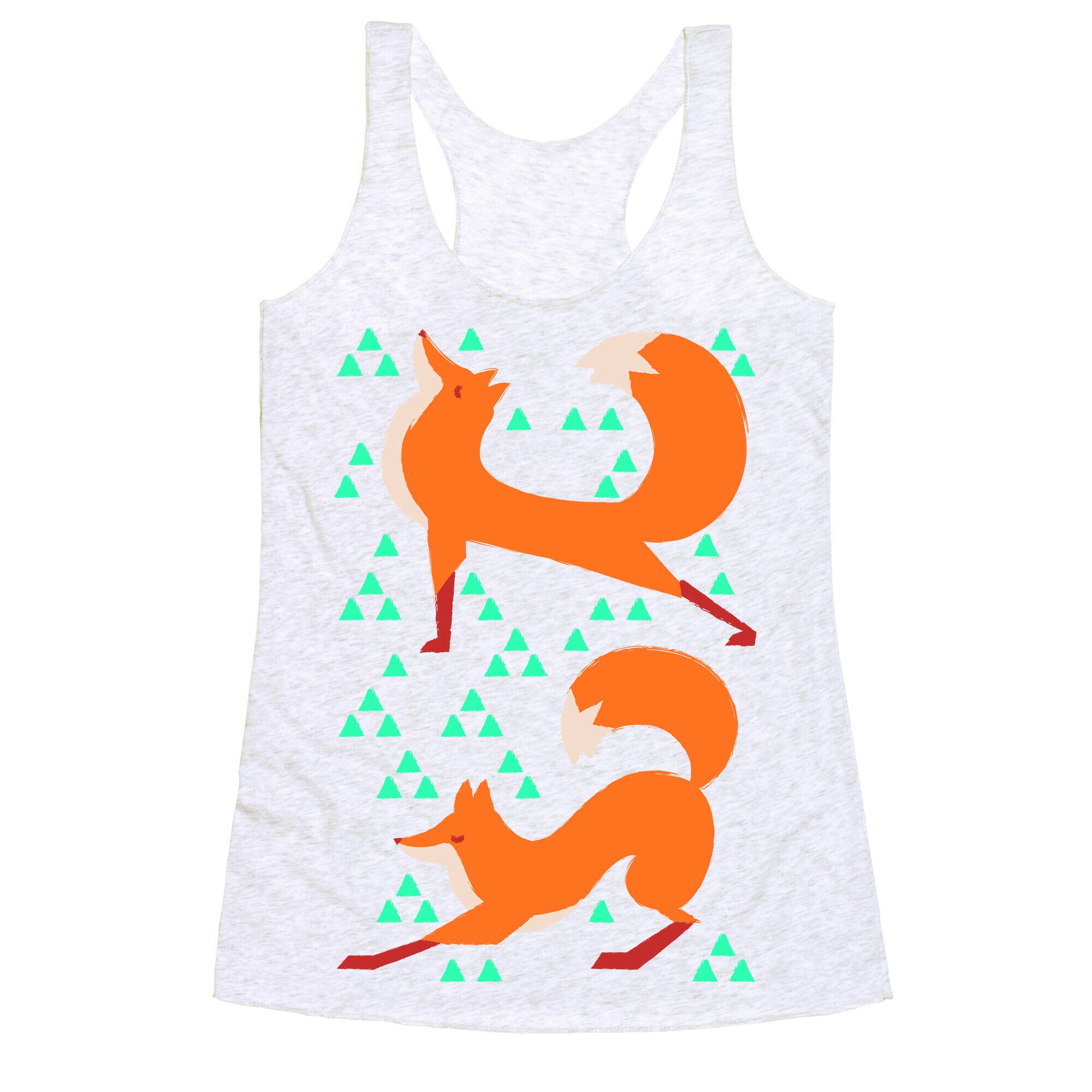 Fox Yoga Racerback Tank