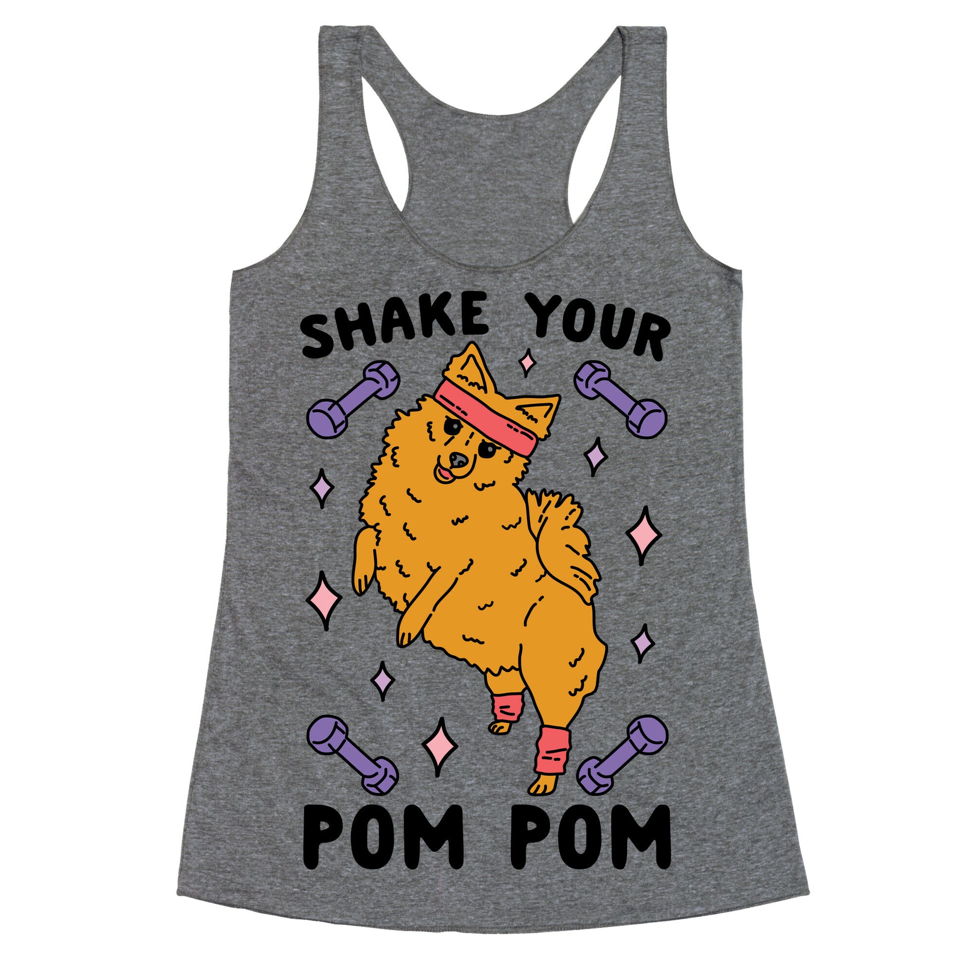 Shake Your Pom Pom Racerback Tank