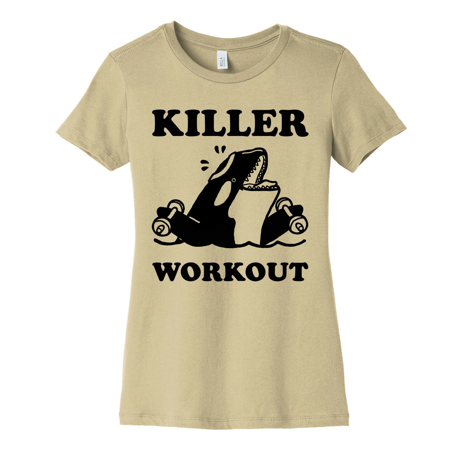 Killer Workout (Orca) Women's Cotton Tee