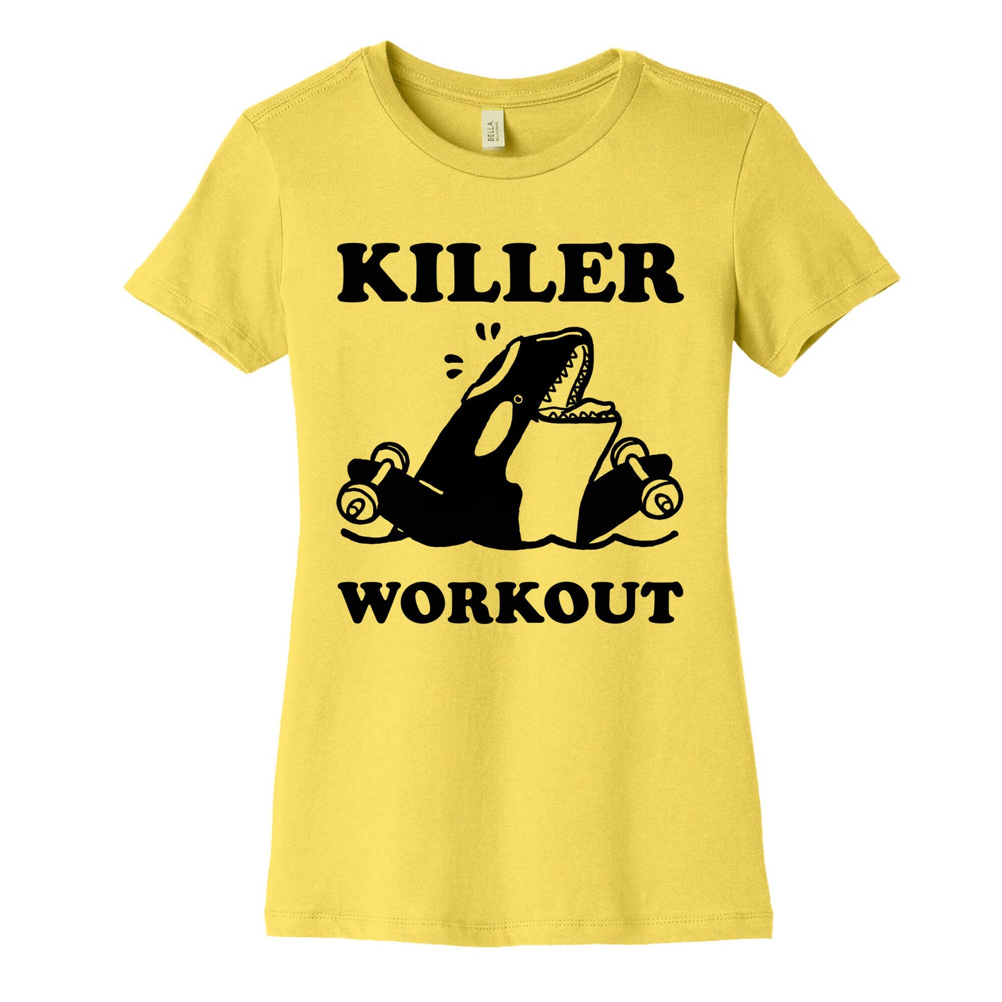 Killer Workout (Orca) Women's Cotton Tee