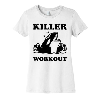Killer Workout (Orca) Women's Cotton Tee
