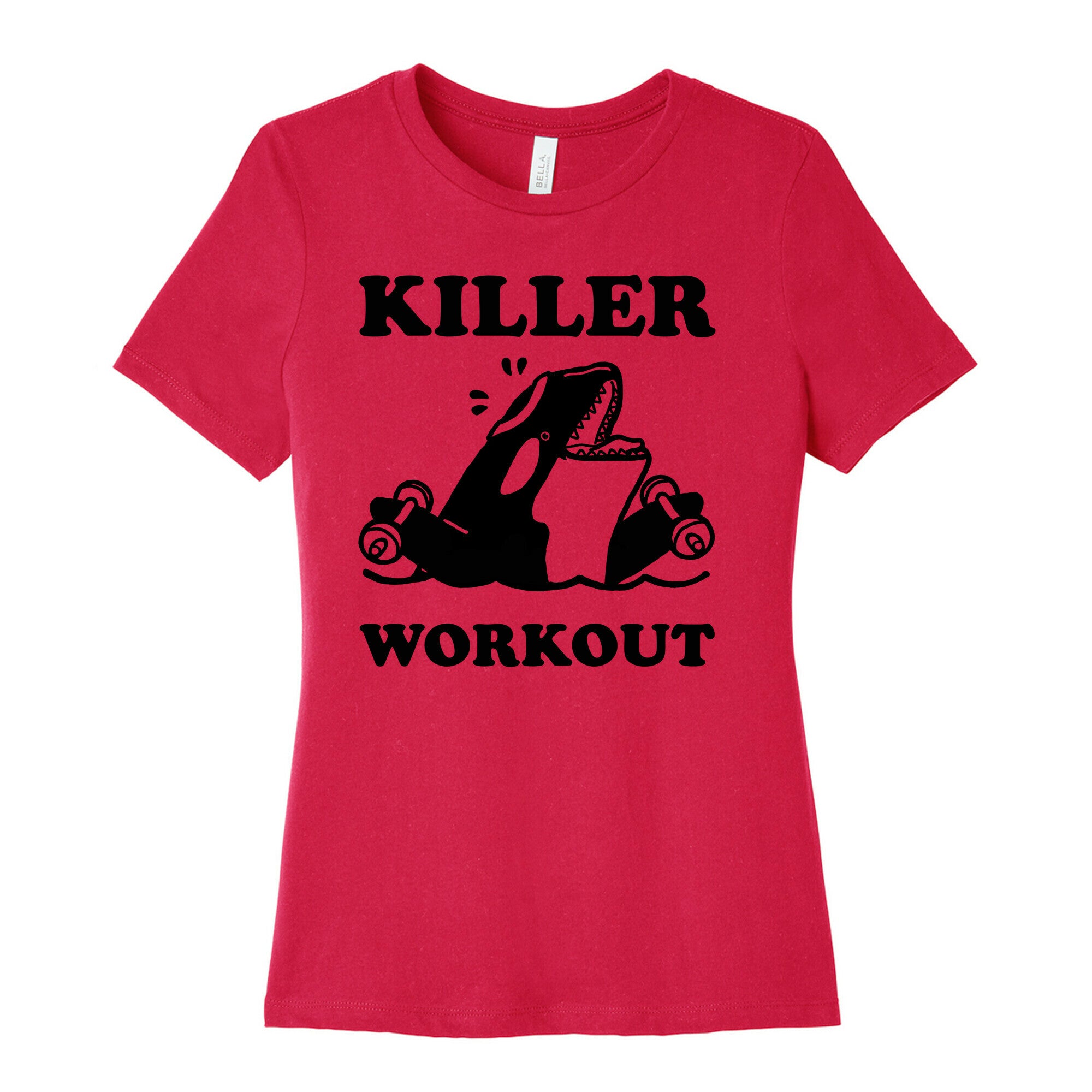 Killer Workout (Orca) Women's Cotton Tee