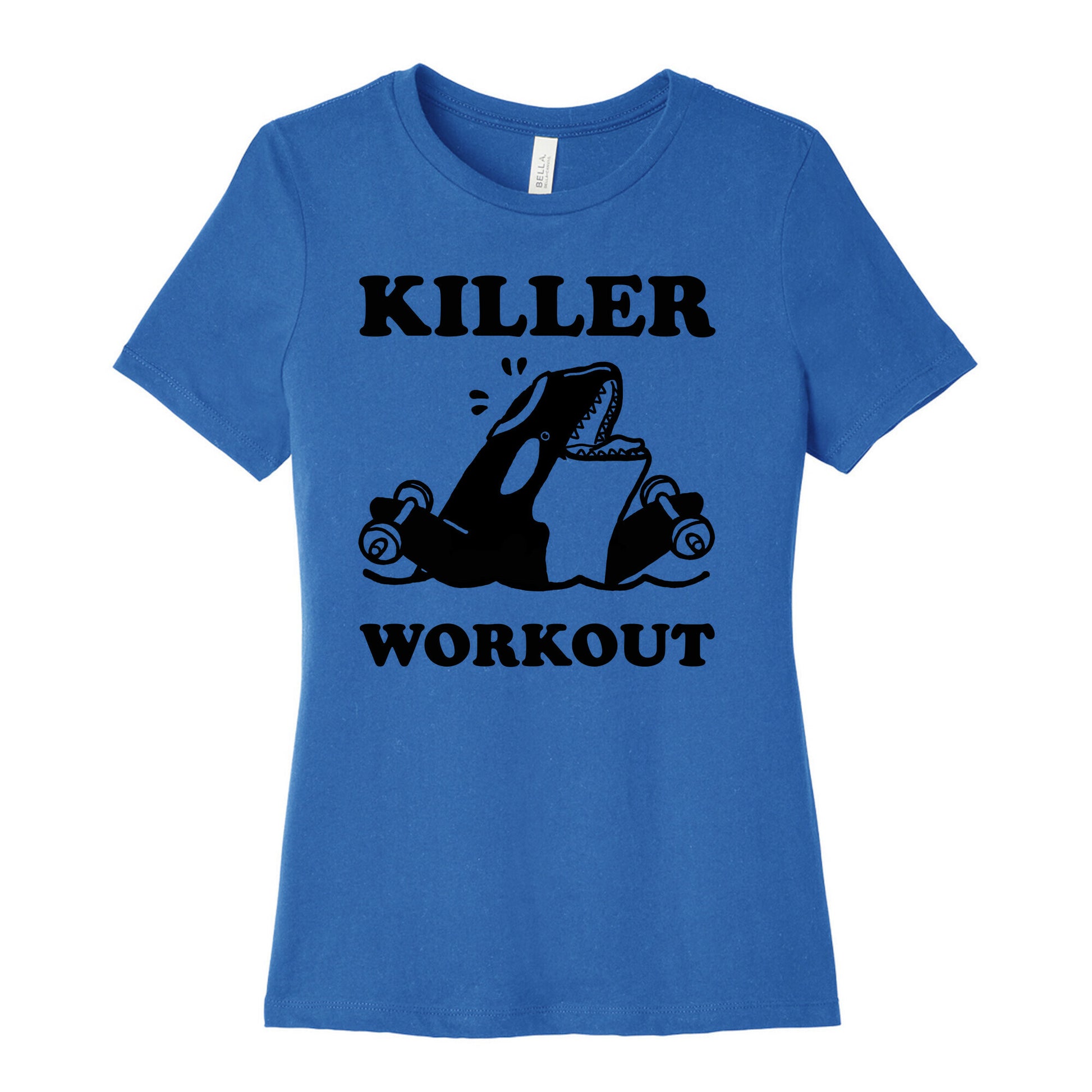 Killer Workout (Orca) Women's Cotton Tee