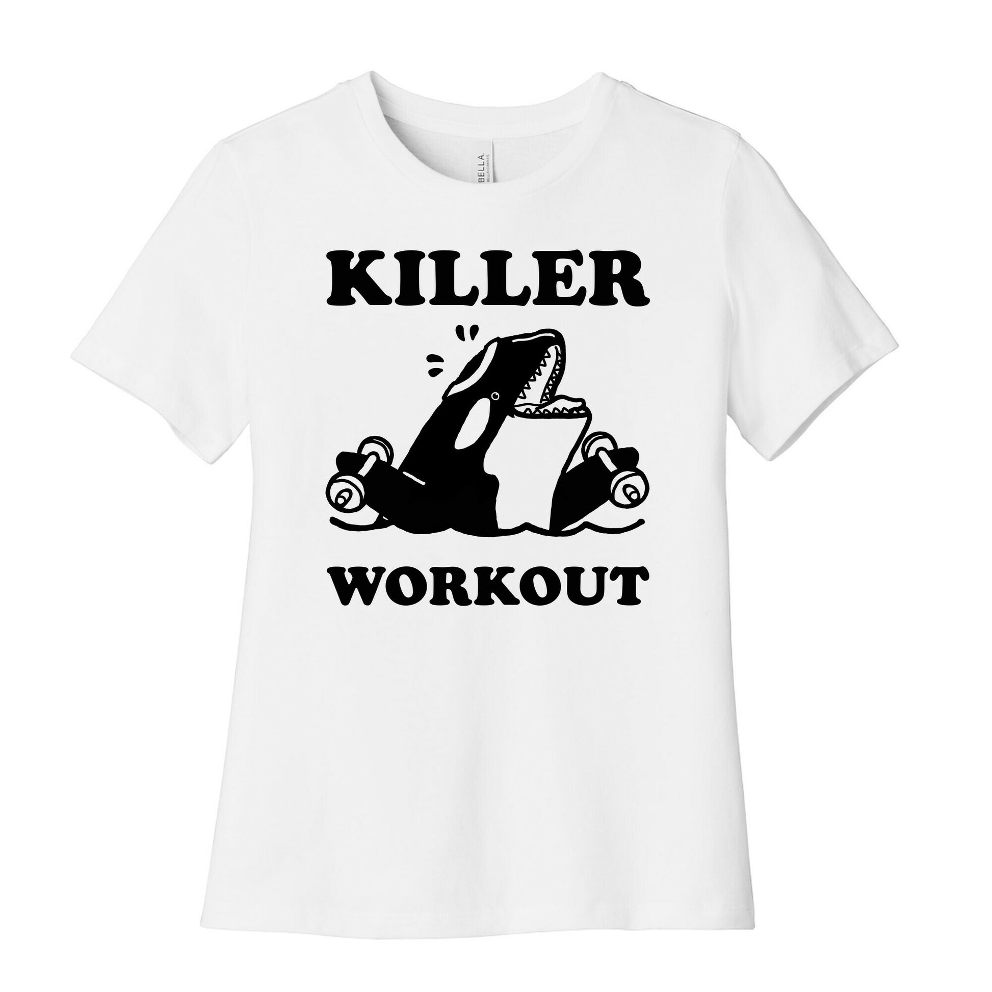Killer Workout (Orca) Women's Cotton Tee