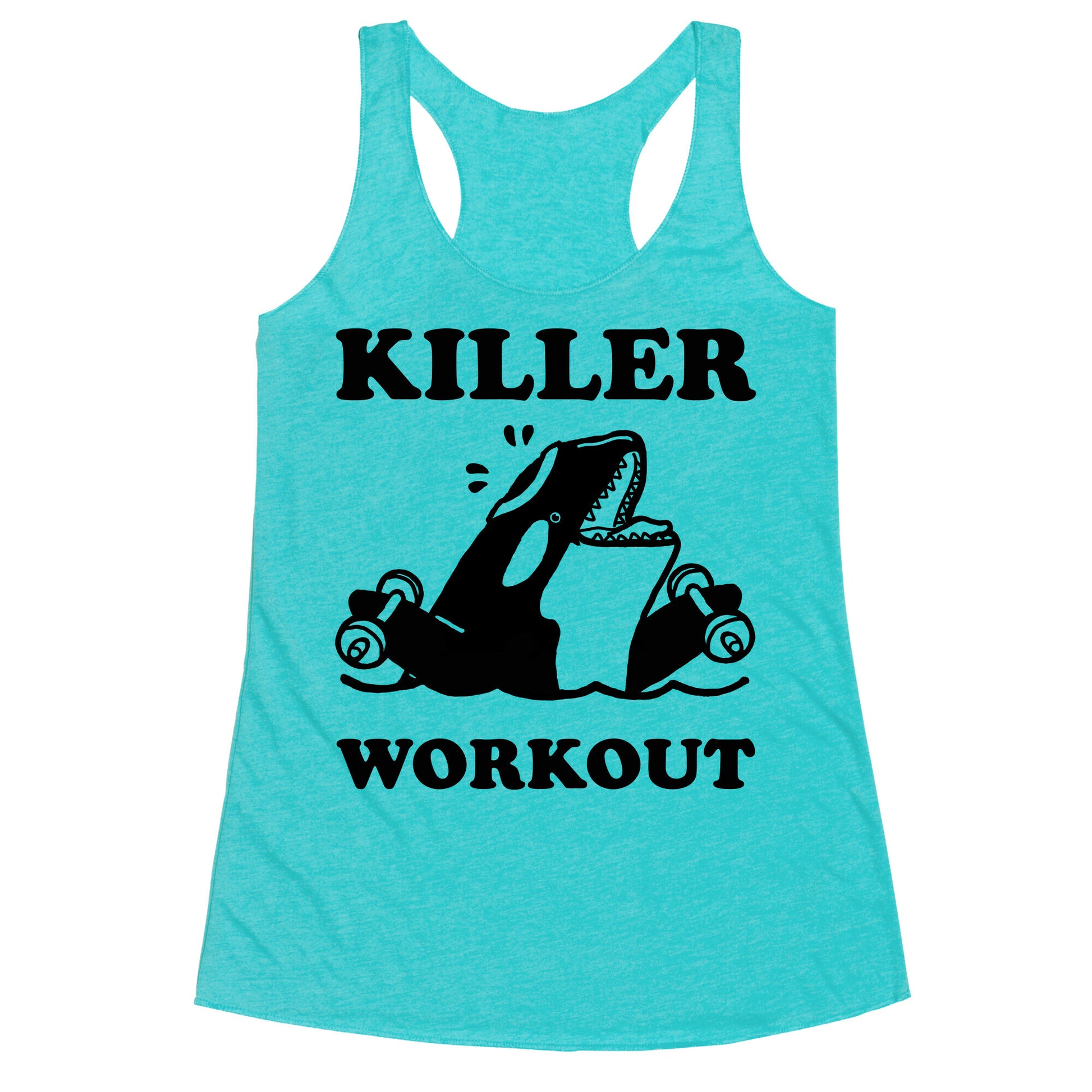 Killer Workout (Orca) Racerback Tank