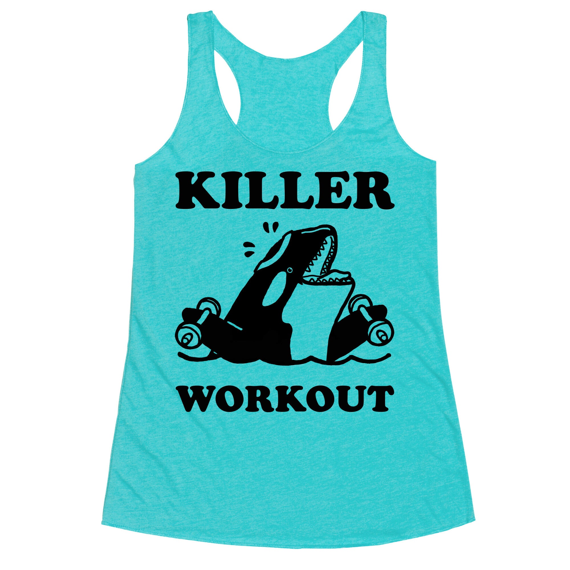 Killer Workout (Orca) Racerback Tank