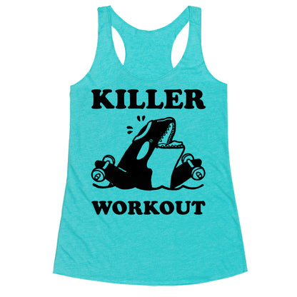 Killer Workout (Orca) Racerback Tank