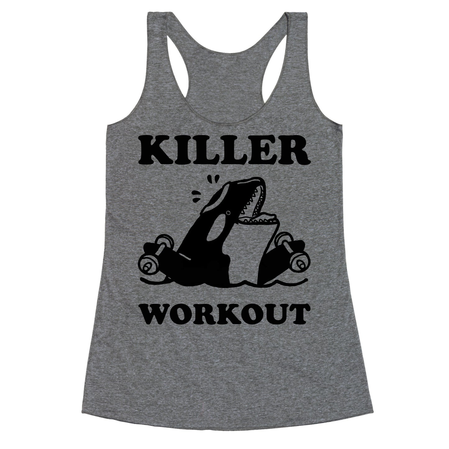 Killer Workout (Orca) Racerback Tank