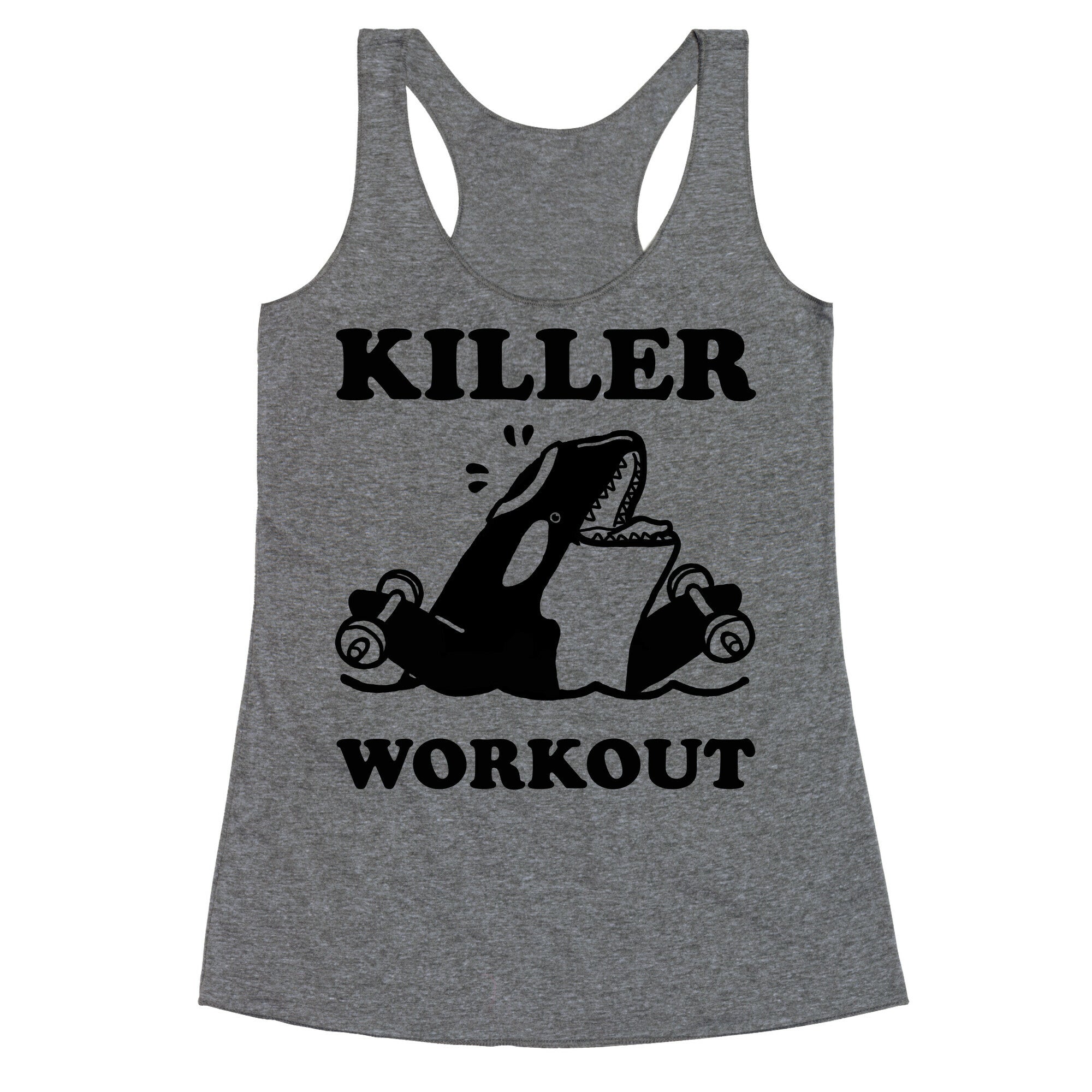 Killer Workout (Orca) Racerback Tank