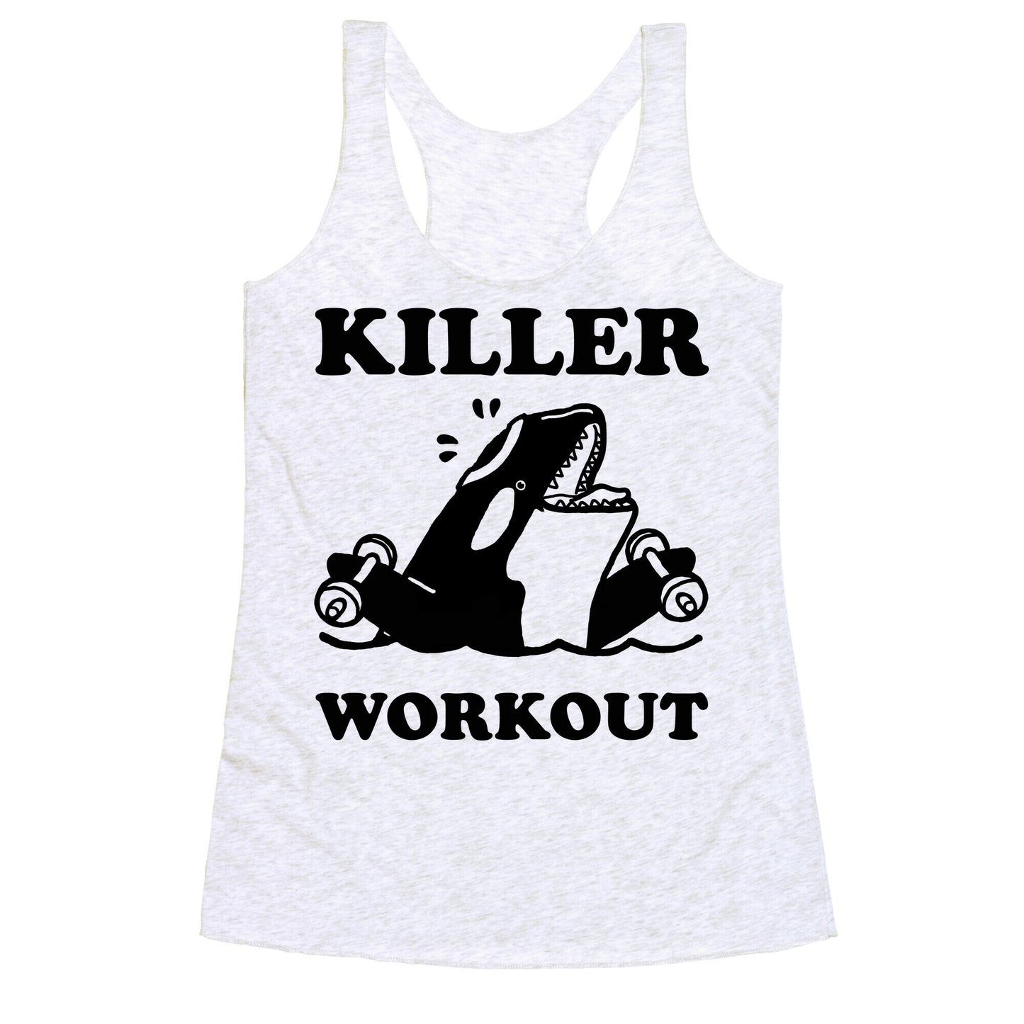 Killer Workout (Orca) Racerback Tank