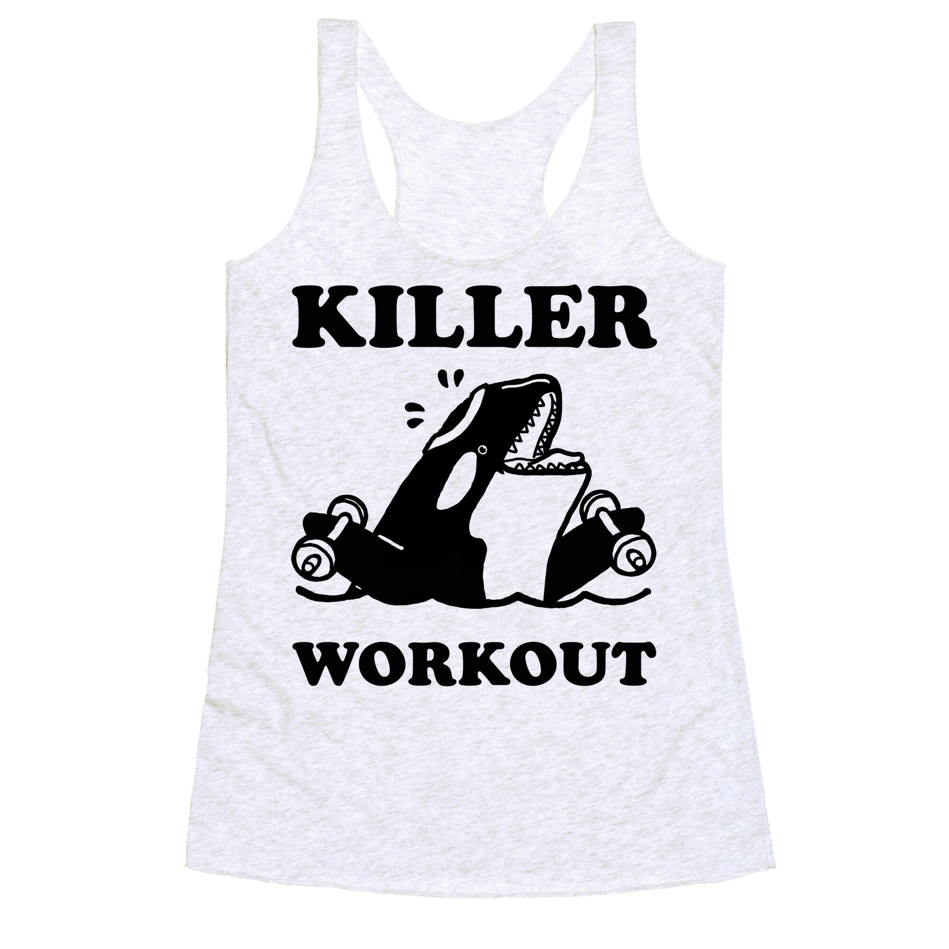 Killer Workout (Orca) Racerback Tank