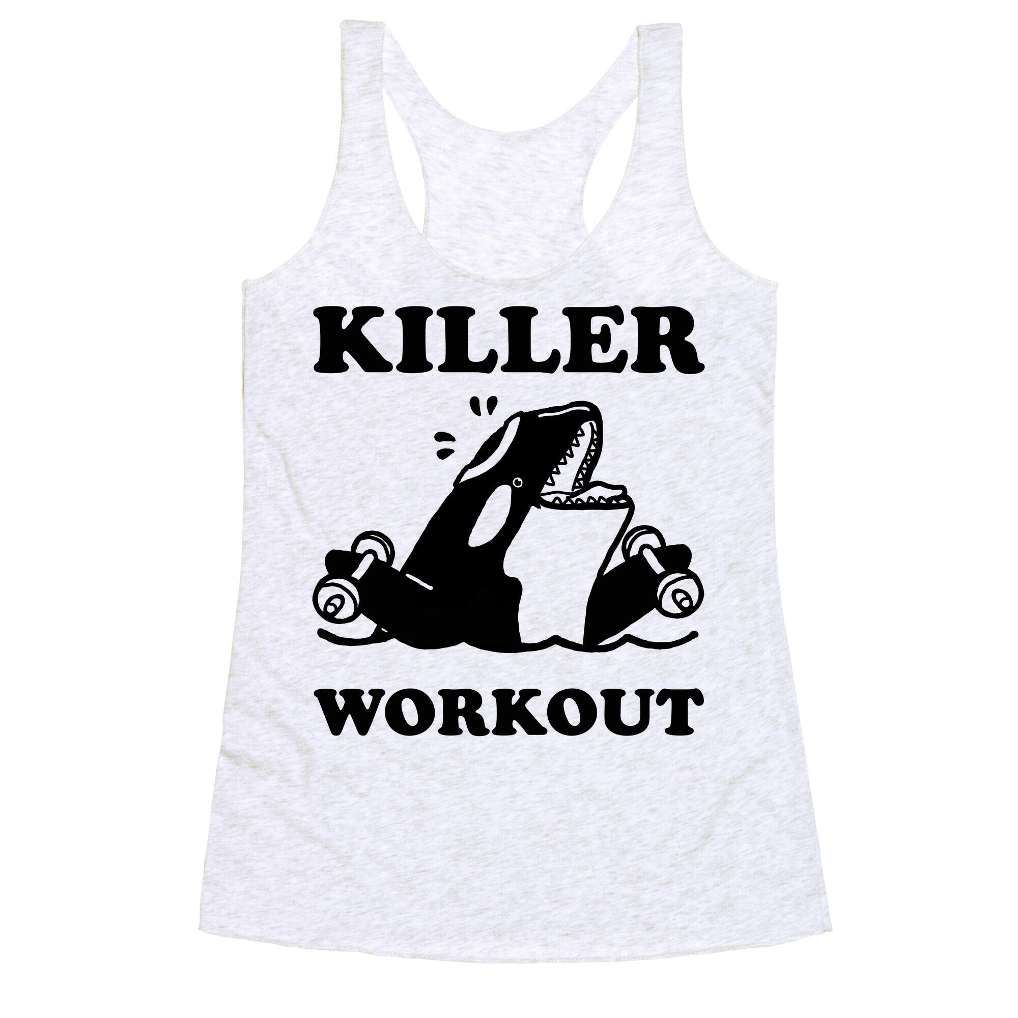 Killer Workout (Orca) Racerback Tank