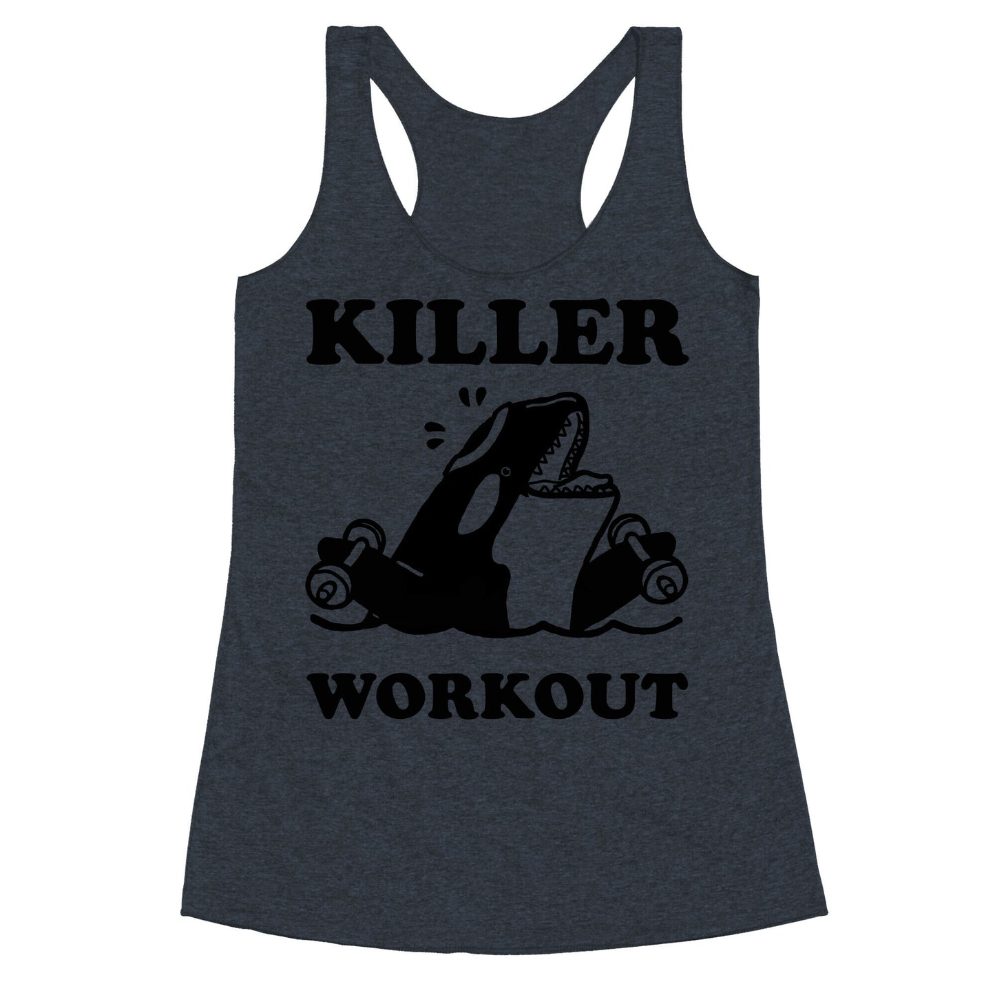 Killer Workout (Orca) Racerback Tank