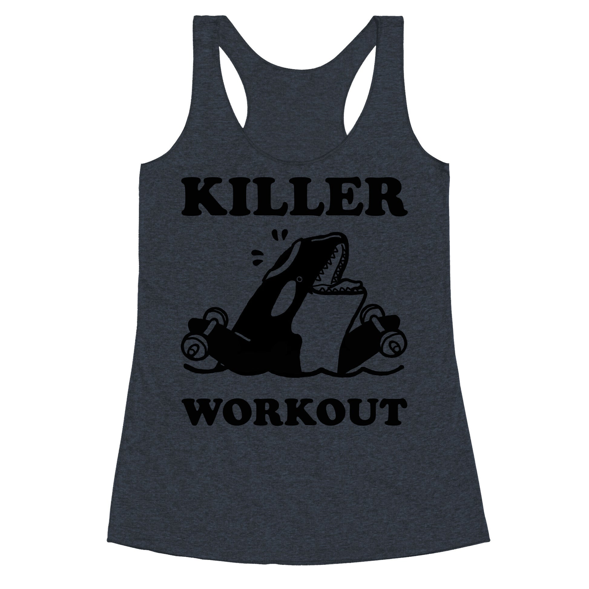 Killer Workout (Orca) Racerback Tank