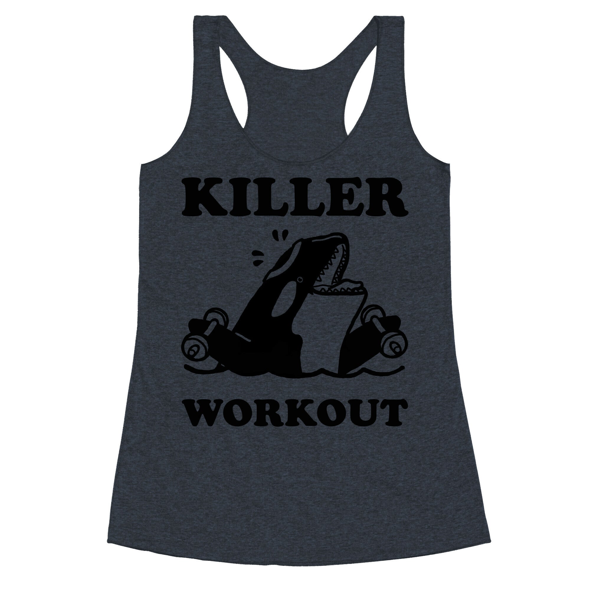 Killer Workout (Orca) Racerback Tank