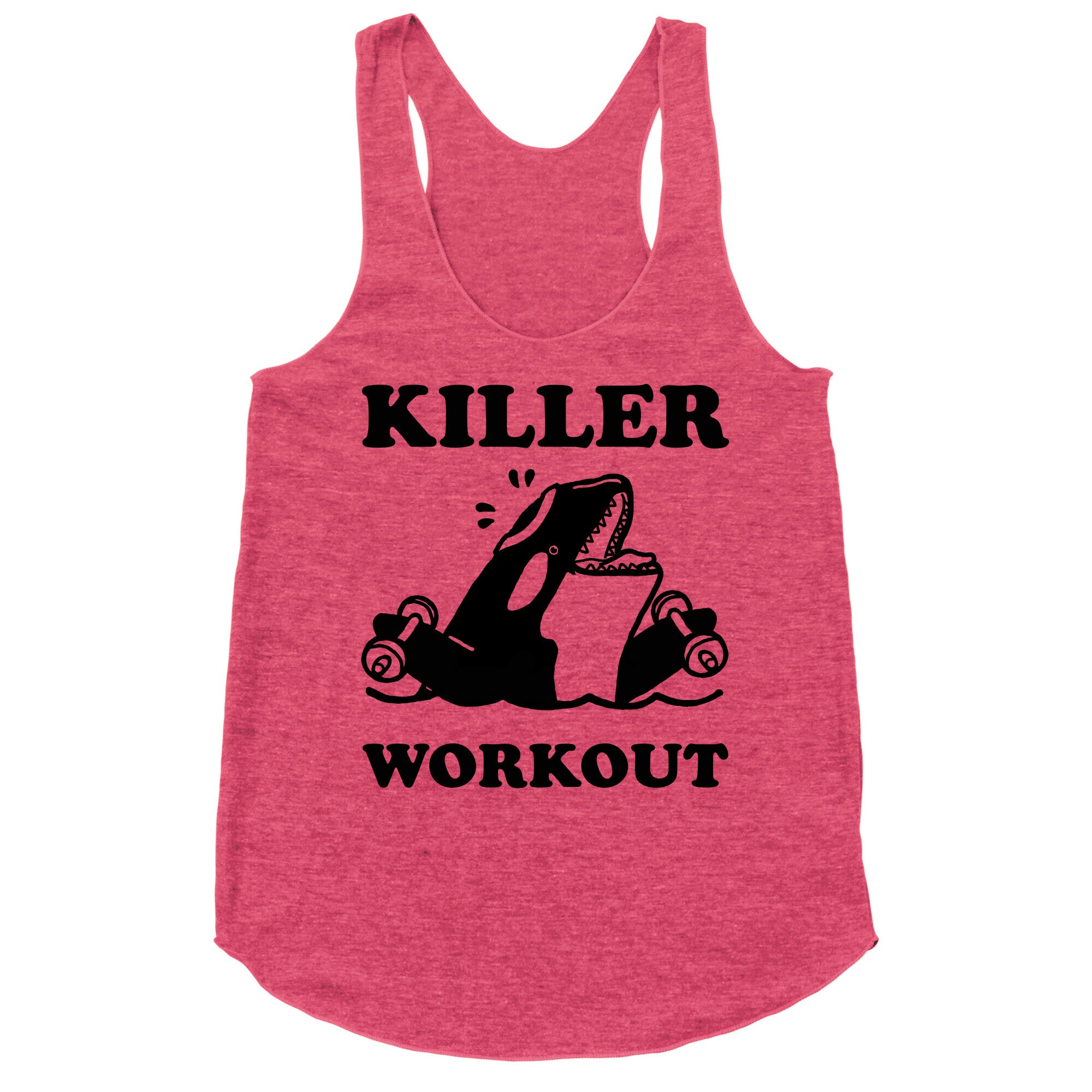 Killer Workout (Orca) Racerback Tank