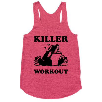 Killer Workout (Orca) Racerback Tank