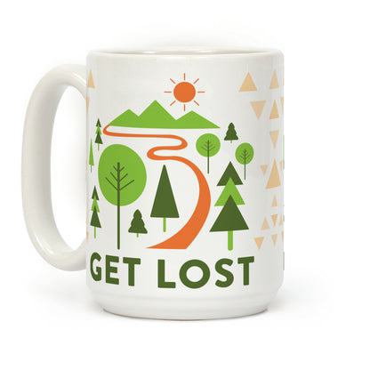 Get Lost Coffee Mug