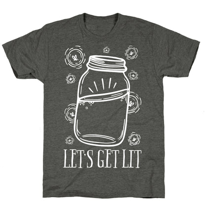 Let's Get Lit Unisex Triblend Tee