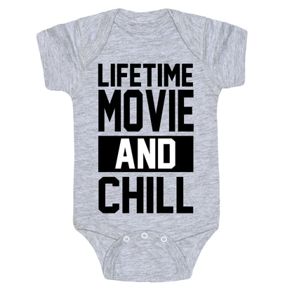 Lifetime Movie and Chill Baby One Piece