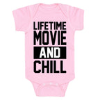Lifetime Movie and Chill Baby One Piece