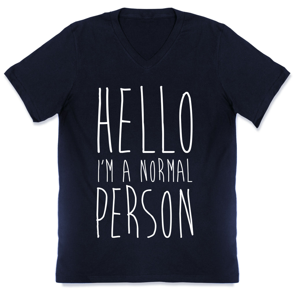 Hello, I'm A Normal Person V-Neck