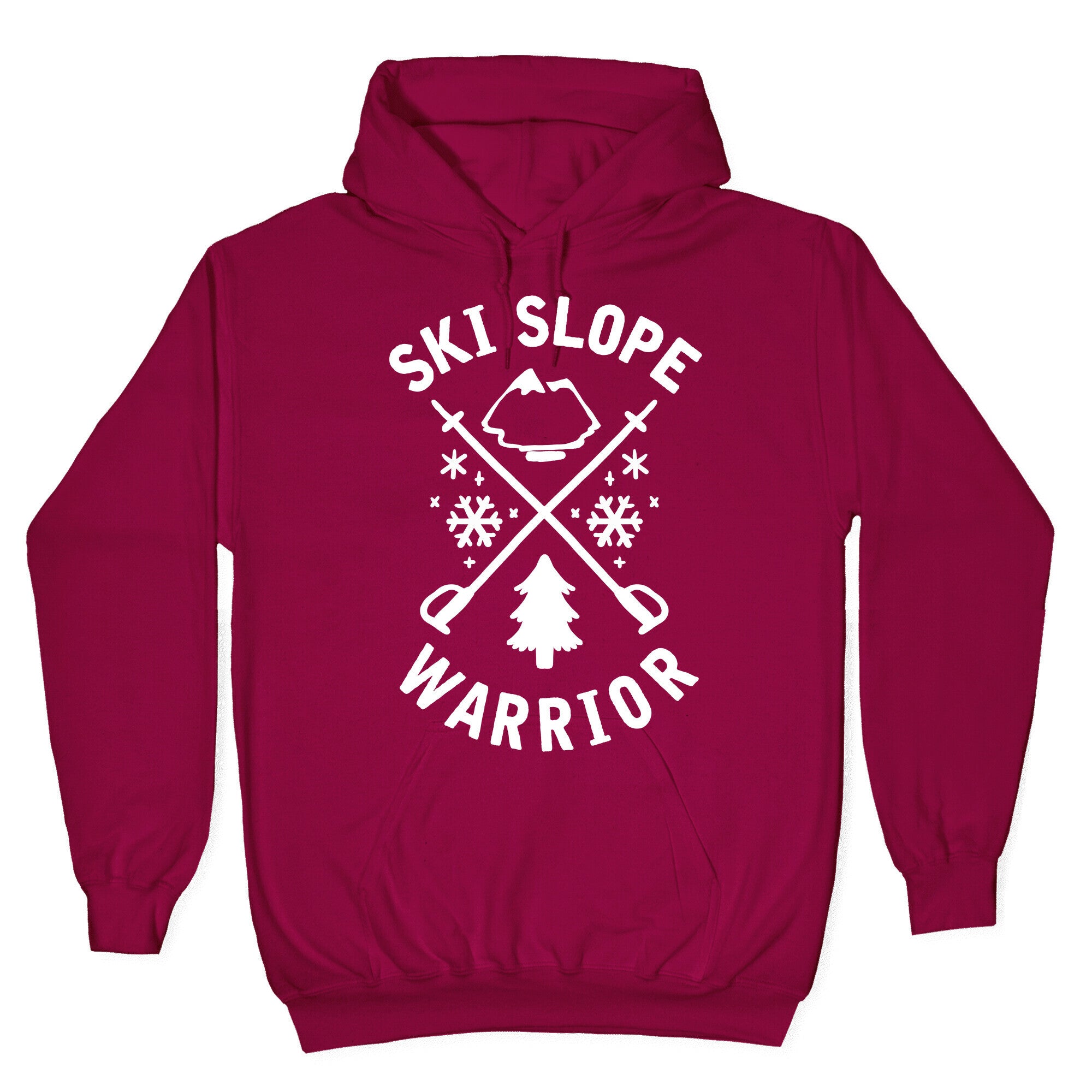 Ski Slope Warrior Hoodie