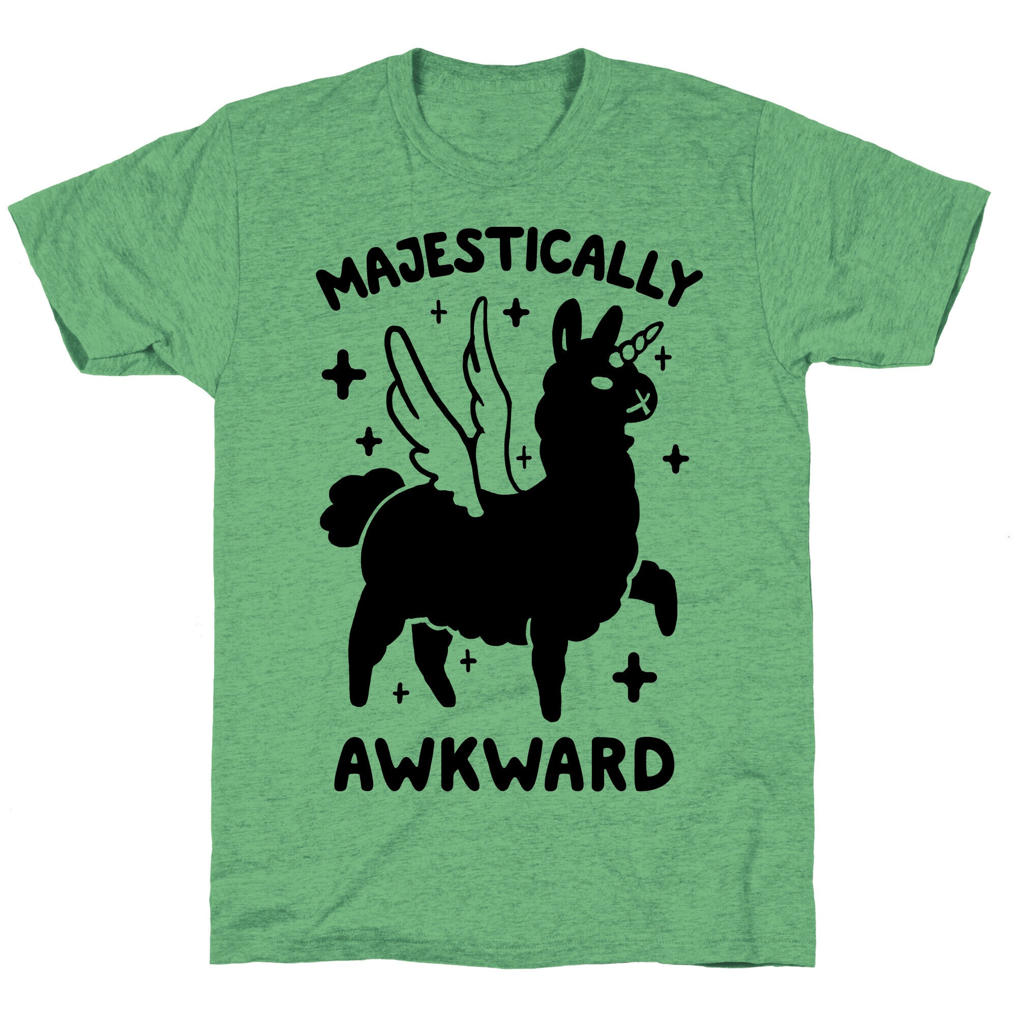Majestically Awkward Llamicorn Unisex Triblend Tee