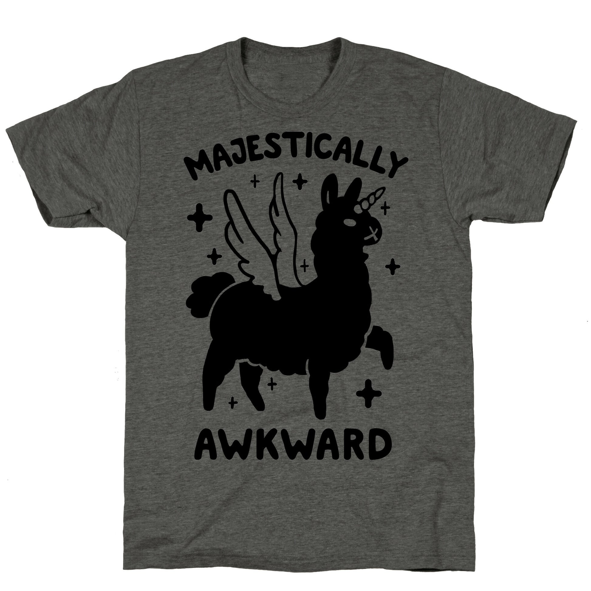 Majestically Awkward Llamicorn Unisex Triblend Tee