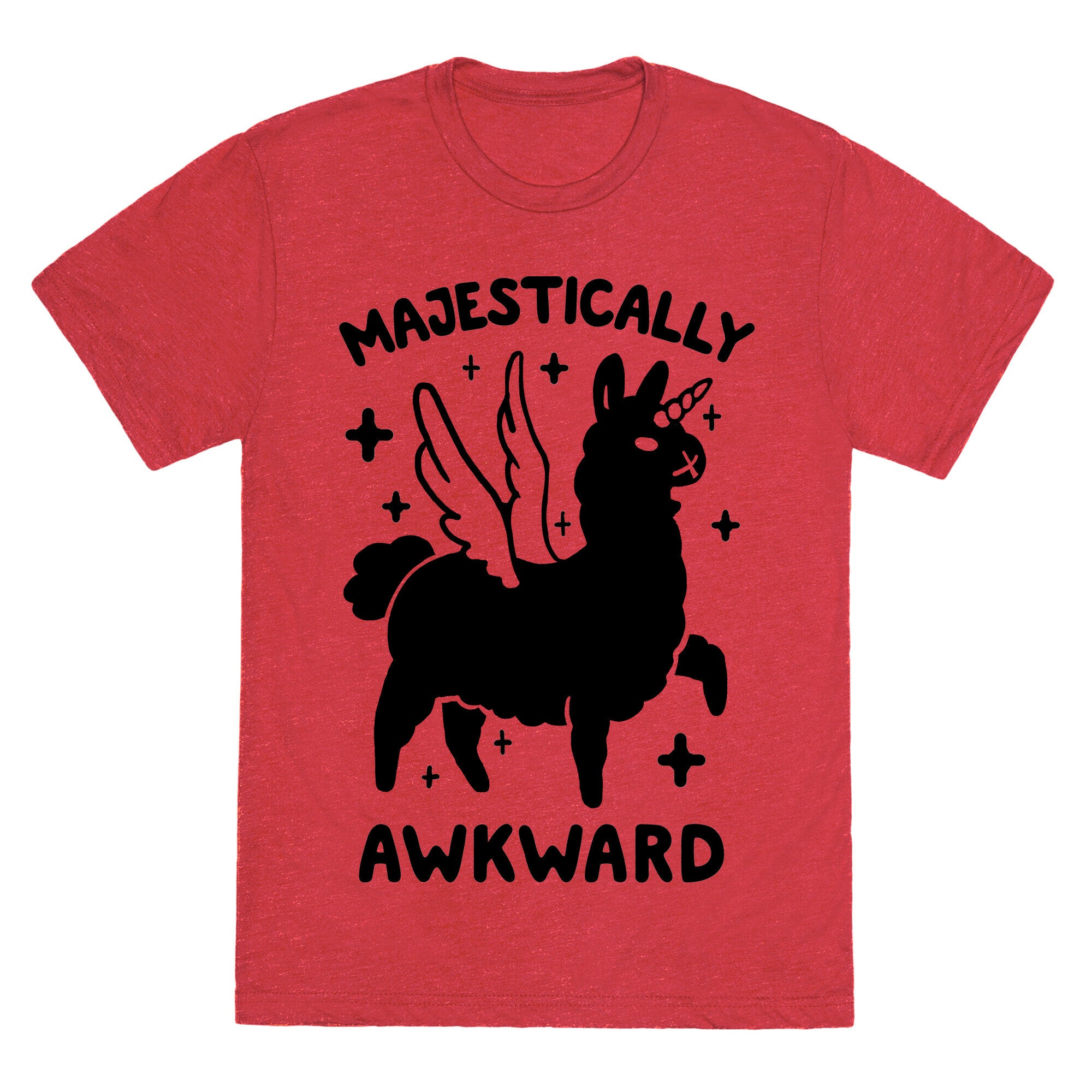 Majestically Awkward Llamicorn Unisex Triblend Tee