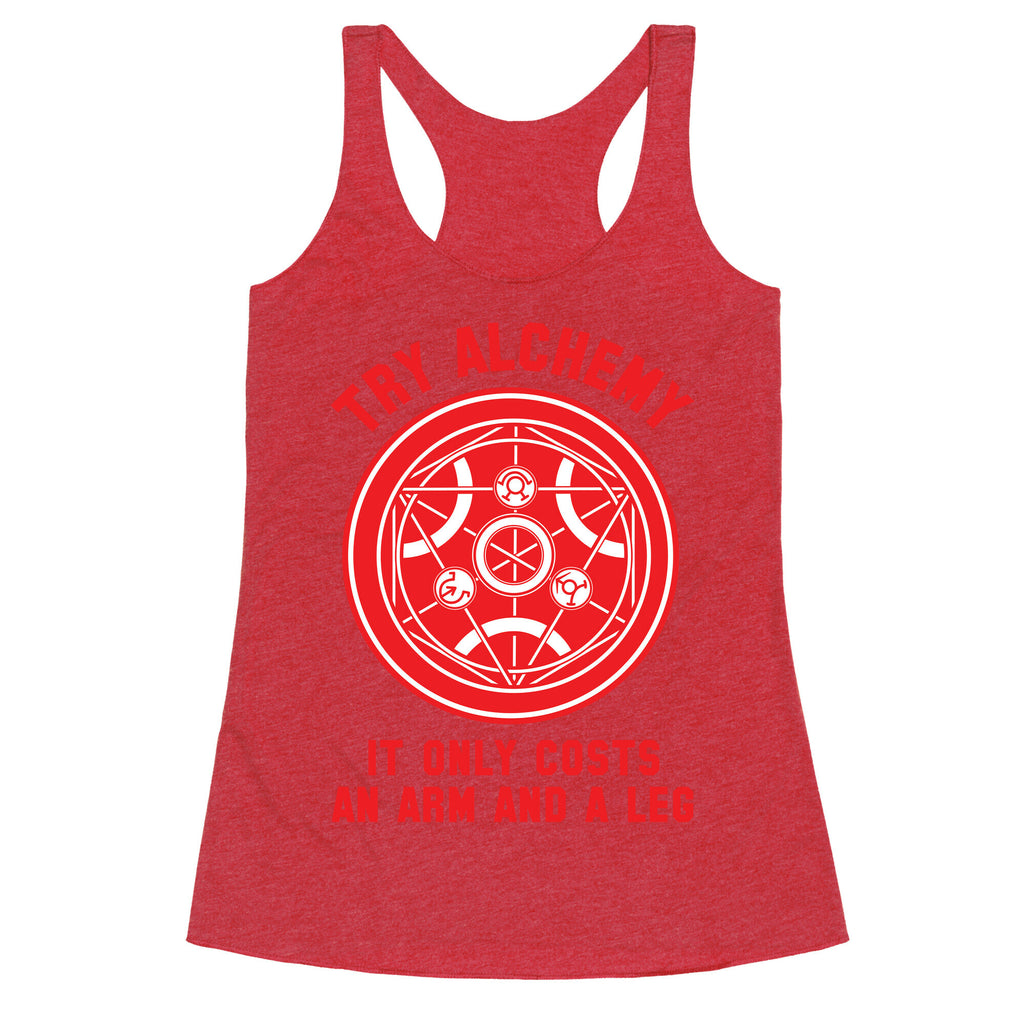 Alchemy It Only Costs an Arm and a Leg Racerback Tank