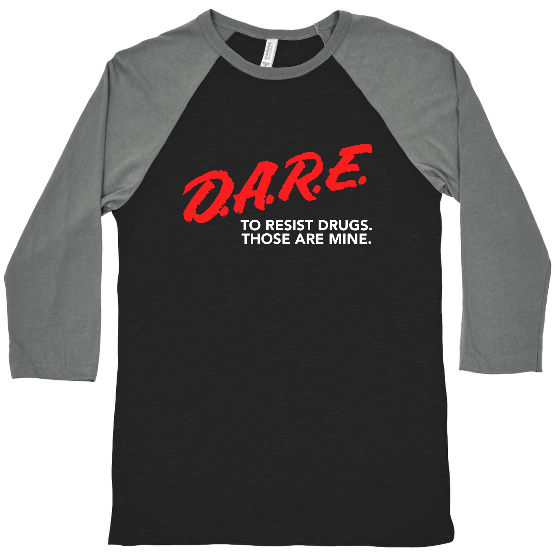 DARE Parody Baseball Tee
