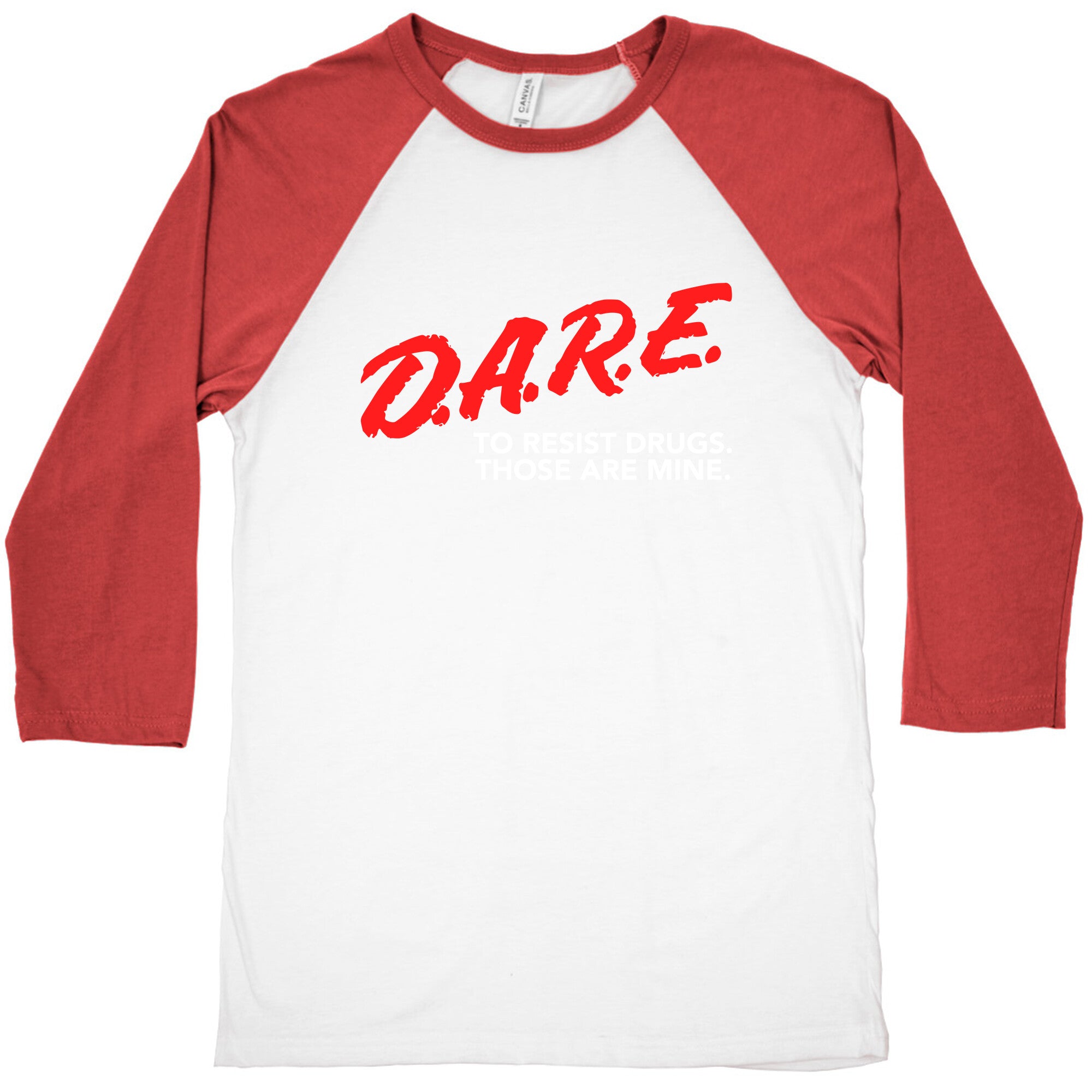 DARE Parody Baseball Tee