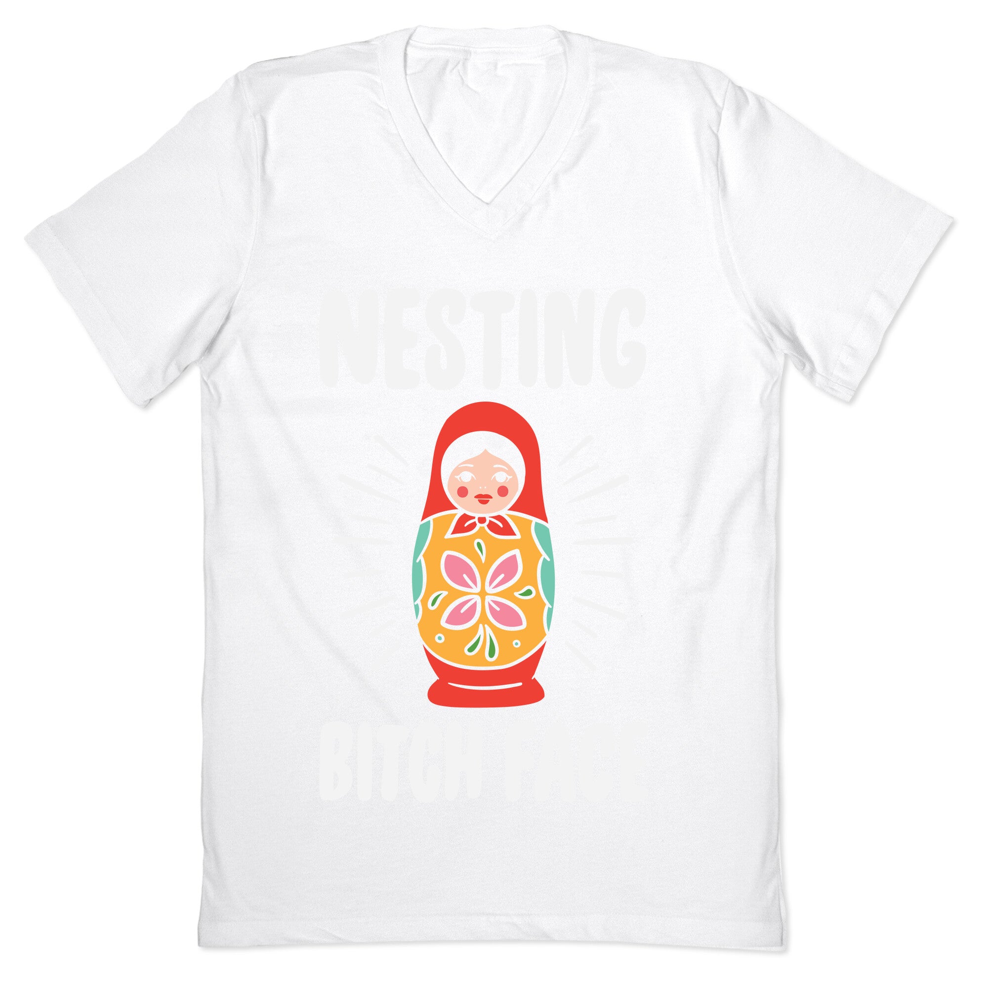 Nesting Bitch Face V-Neck