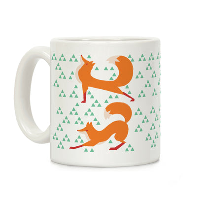 Fox Yoga Coffee Mug